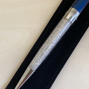 NEW. Swarovski pen. Blue.